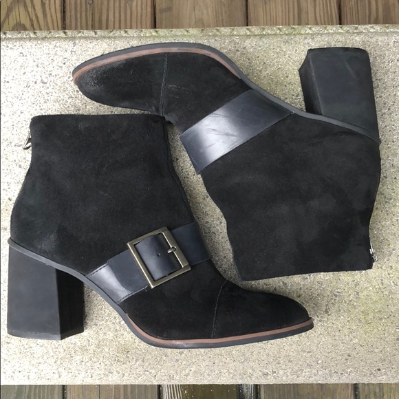 Korks Denoon Bootie Black EUC sz 9.5 - Picture 5 of 8